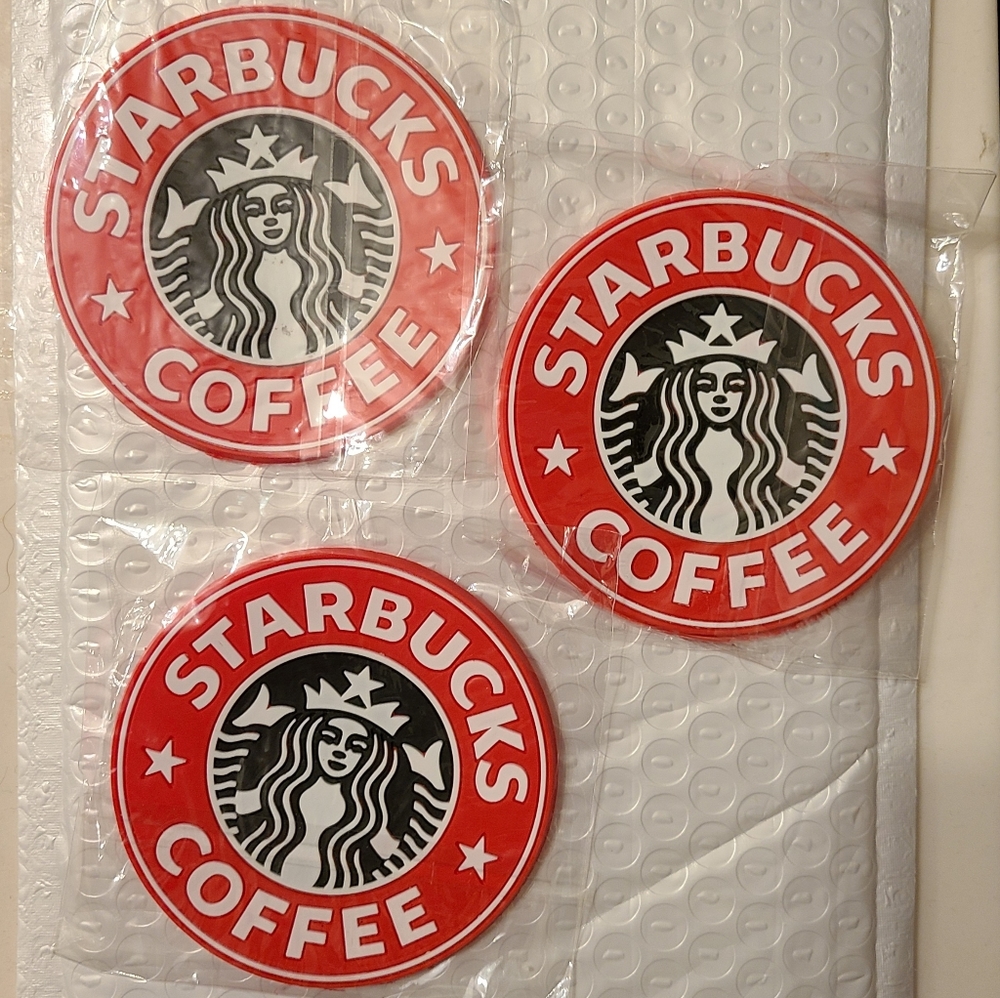 Starbucks Silicone Coasters